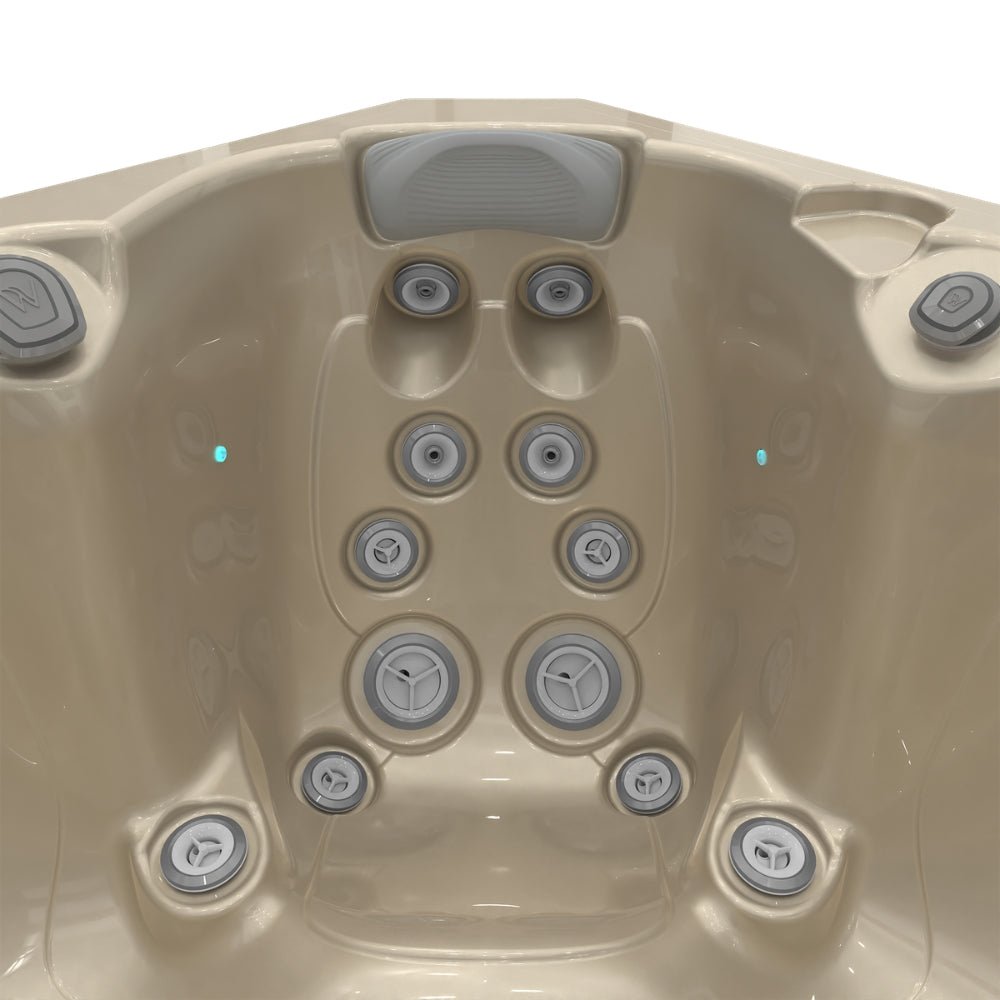 Outdoor Whirlpool Wellis Palermo Life – hochwertiger für Garten & Terrasse – New Wave Spa & Wellness