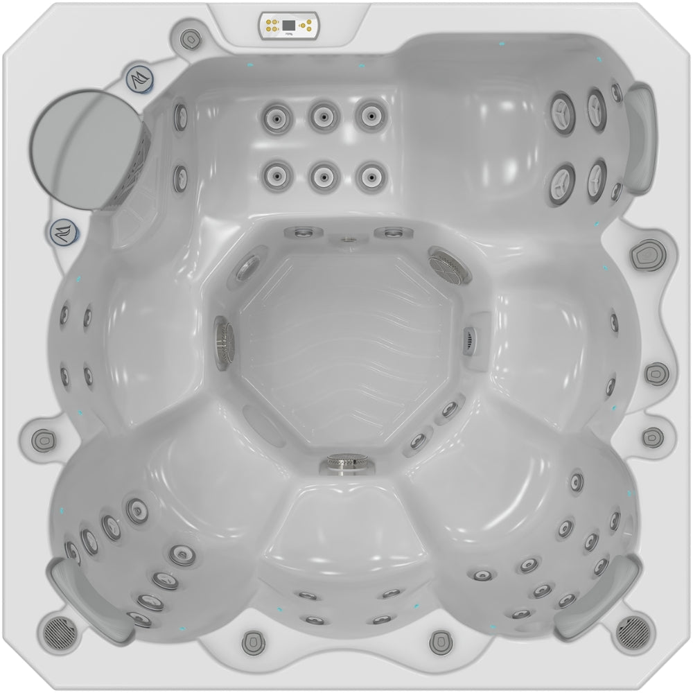 Outdoor Whirlpool Wellis Prague Life – hochwertiger für Garten & Terrasse – New Wave Spa & Wellness