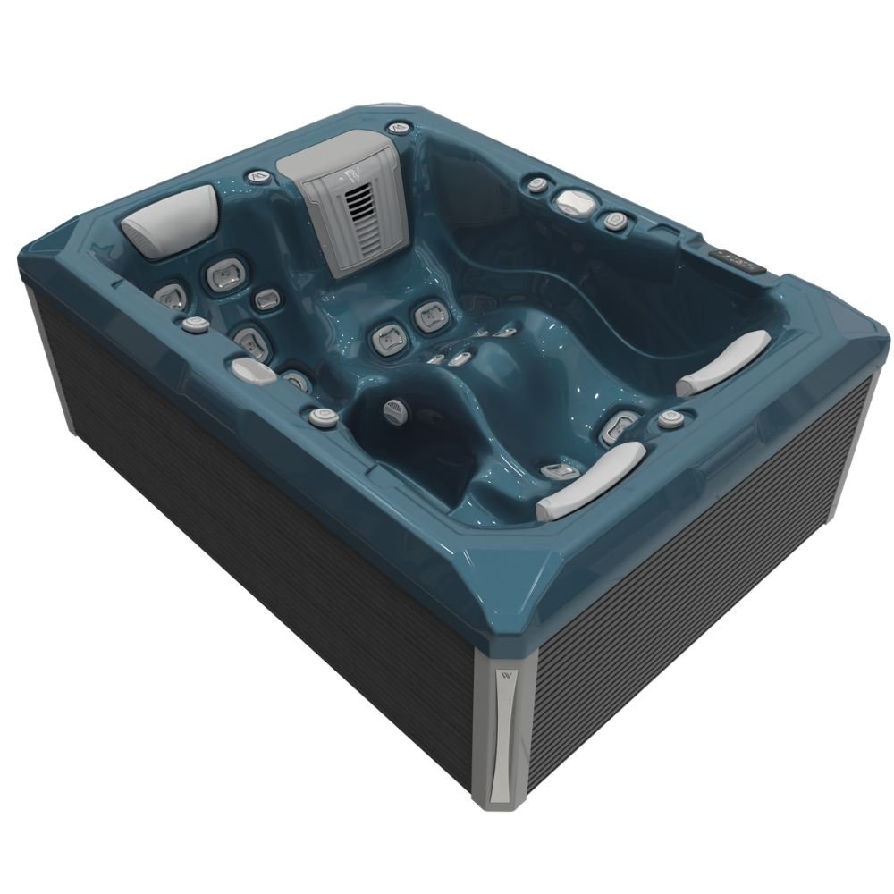 Outdoor Whirlpool Wellis Teide Life – hochwertiger für Garten & Terrasse – New Wave Spa & Wellness