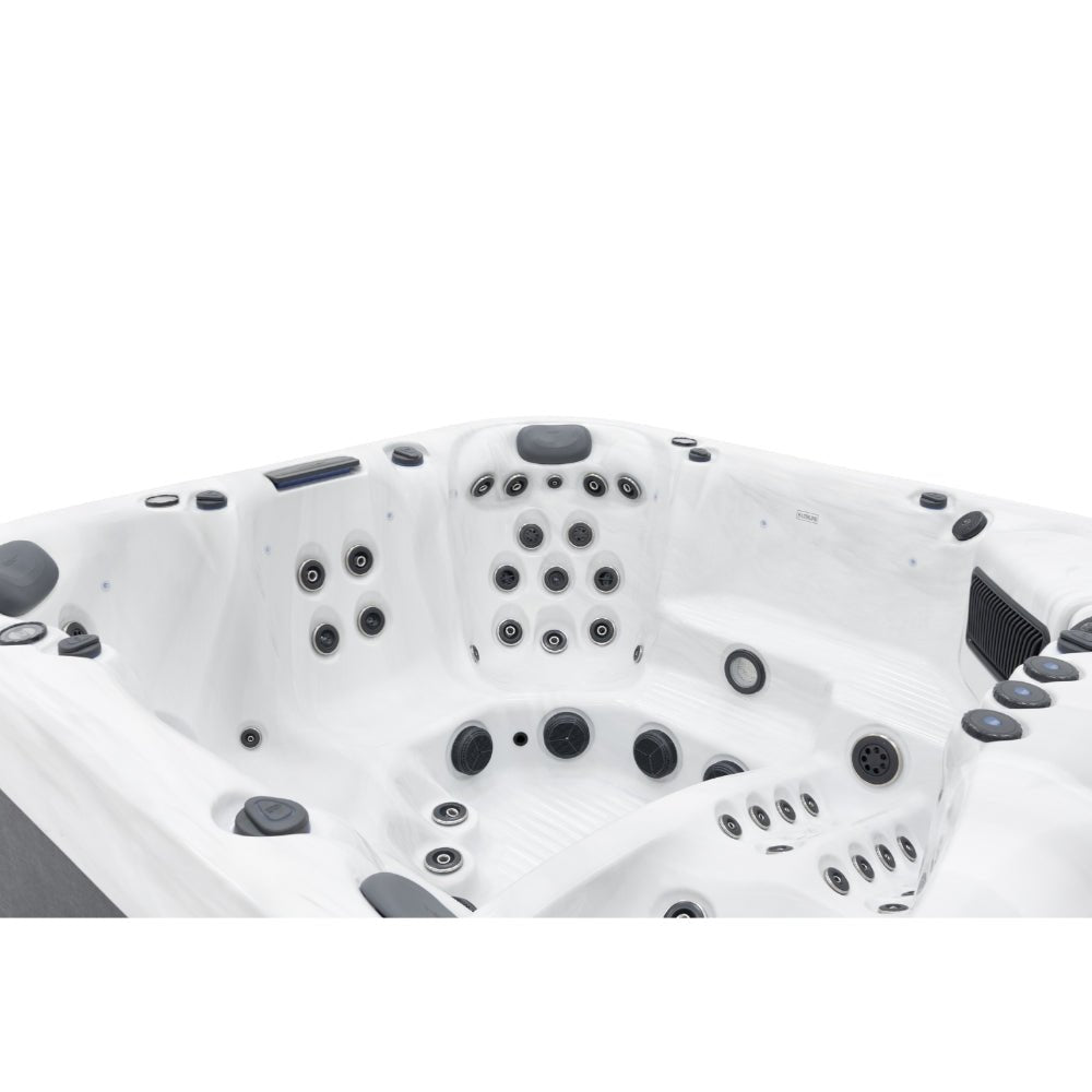 Platinum Spas Luxury Whirlpool Portofino – hochwertiger für Garten & Terrasse – New Wave Spa & Wellness