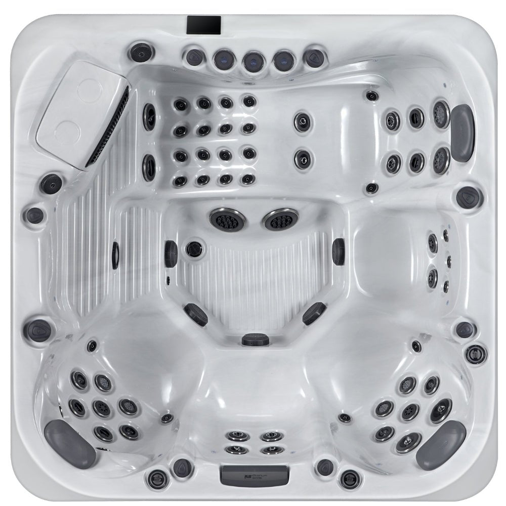 Platinum Spas Luxury Whirlpool Positano – hochwertiger für Garten & Terrasse – New Wave Spa & Wellness