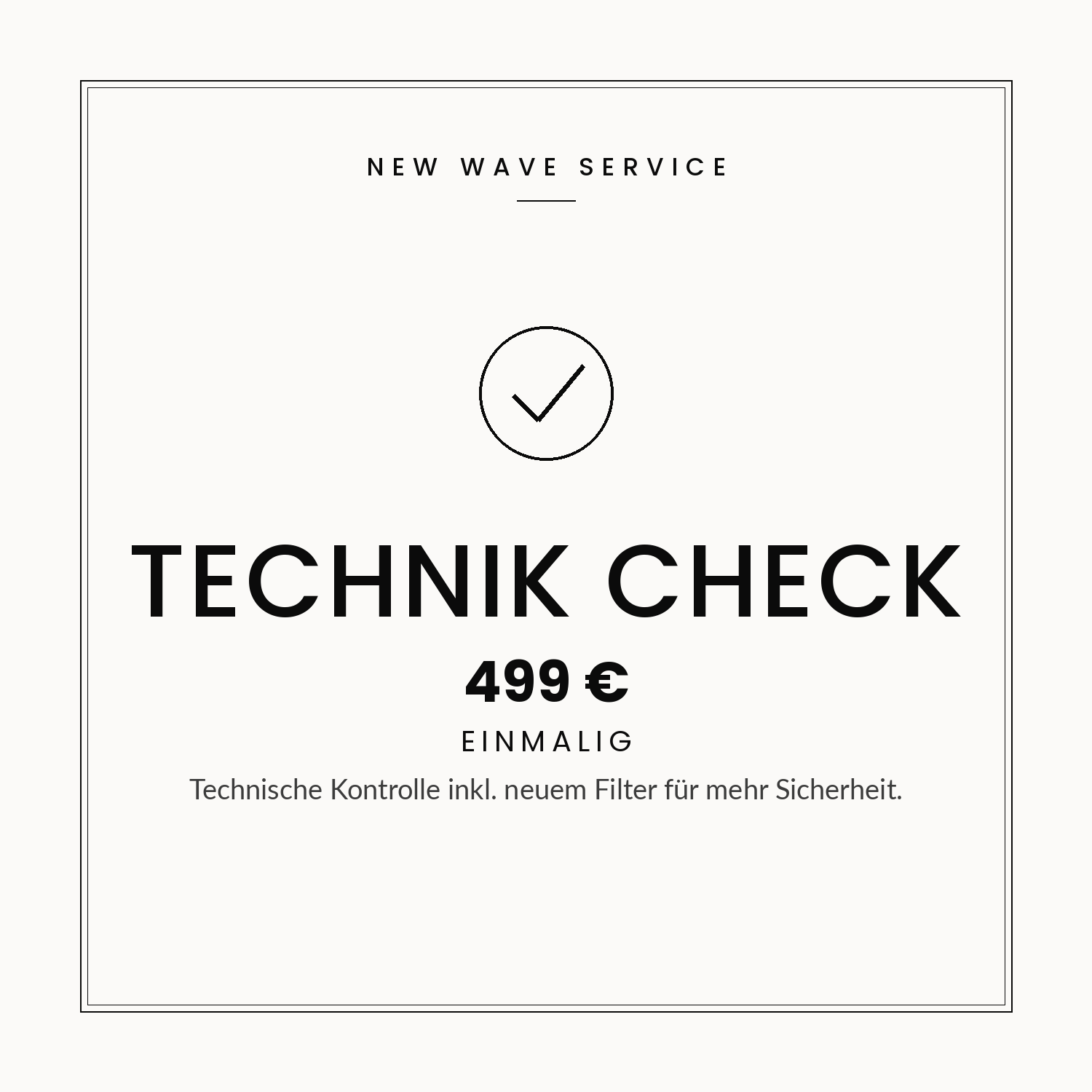 New Wave Whirlpool Technik Check