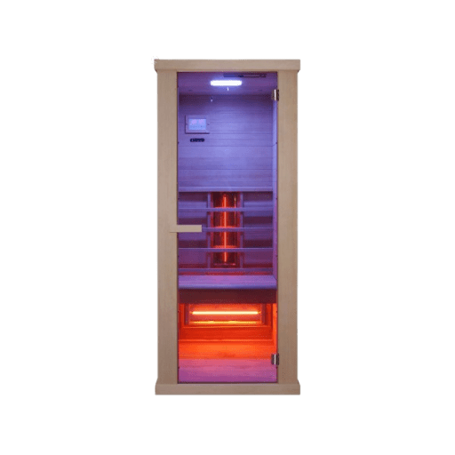 SunWave One Hemlock Infrarotkabine – hochwertiger für Garten & Terrasse – New Wave Spa & Wellness