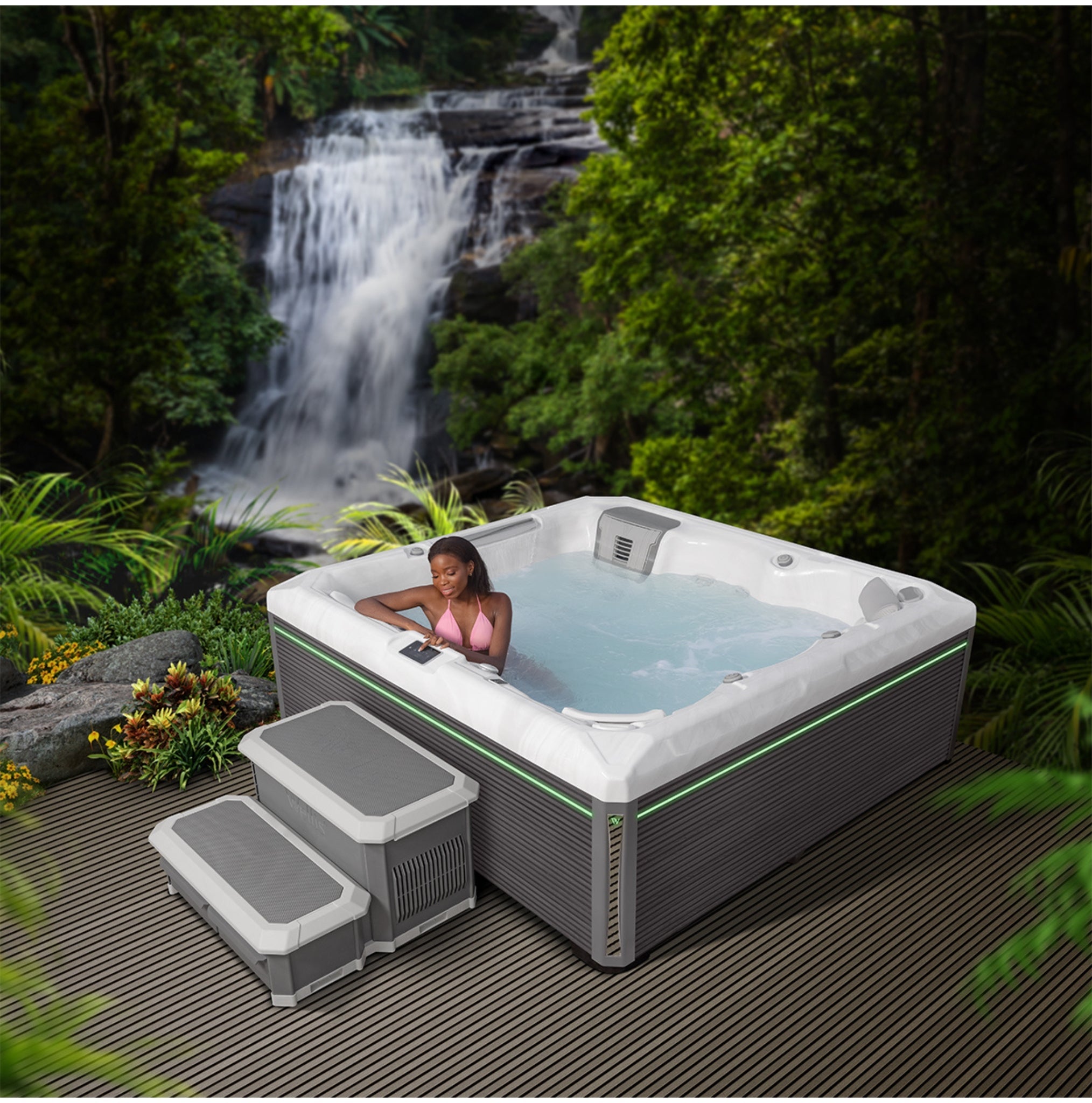 Wellis Atlas Life – hochwertiger für Garten & Terrasse – New Wave Spa & Wellness
