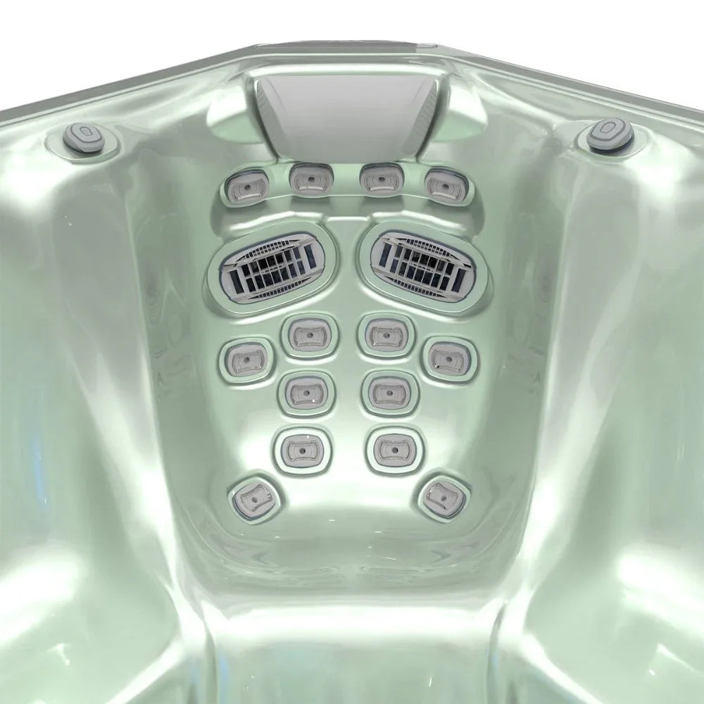 Wellis Whirlpool Massage-Sitz, modernes Design, hochwertige Düsen und Kopfstütze