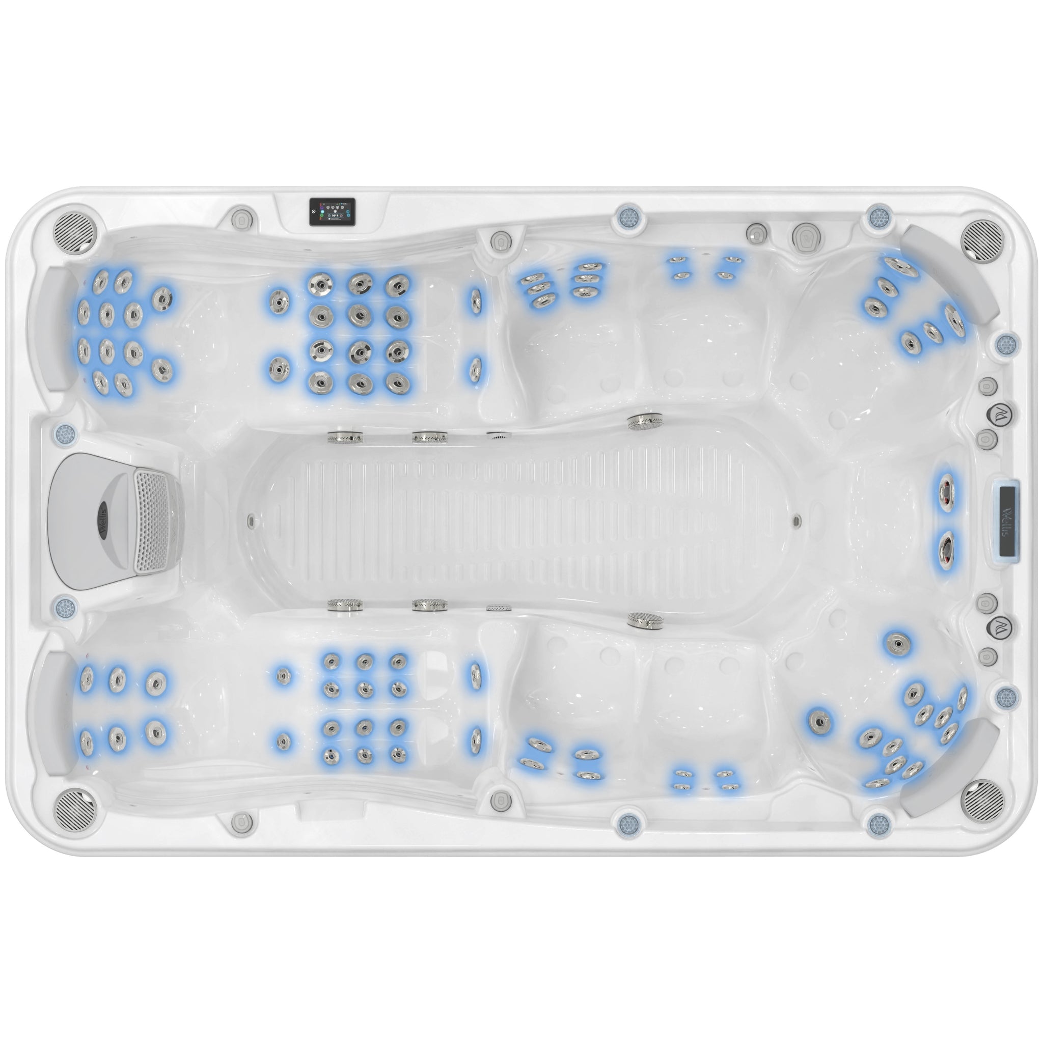 Wellis Whirlpool Olympus Premium – hochwertiger für Garten & Terrasse – New Wave Spa & Wellness